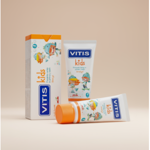 Vitis Kids Gel Dentífrico Cereja 2+ 50ml